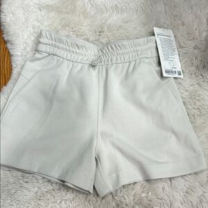lululemon athletica Light Cream Athletic Lounge Shorts